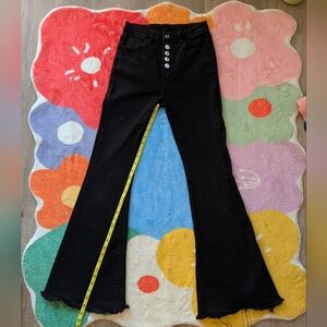 🖤 Black Flare Jeans